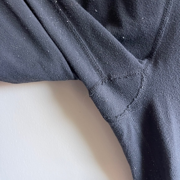 Vintage Lululemon Wide Leg Black Legging Size 4 - Picture 4 of 7